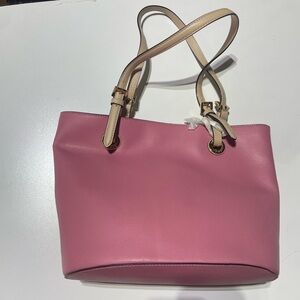 NWT Michael Kors Pink Leather Tote